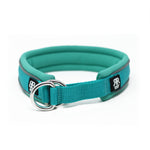 3cm Slip on Collar | Soft Padded & Reflective - Turquoise v2.0