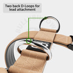 TRI-Harness® | Anti-Pull, Adjustable & Durable - Dog Trainers Choice - Military Tan v2.0