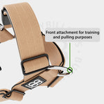 TRI-Harness® | Anti-Pull, Adjustable & Durable - Dog Trainers Choice - Military Tan v2.0