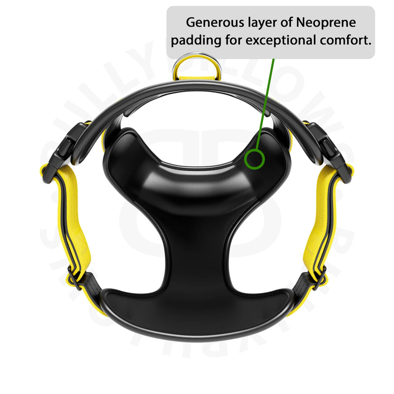 Comfort Premium Harness | Non Restrictive - Yellow